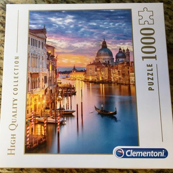 Clementoni Puzzle 1000 Lighting Venice - Picture 1 of 2